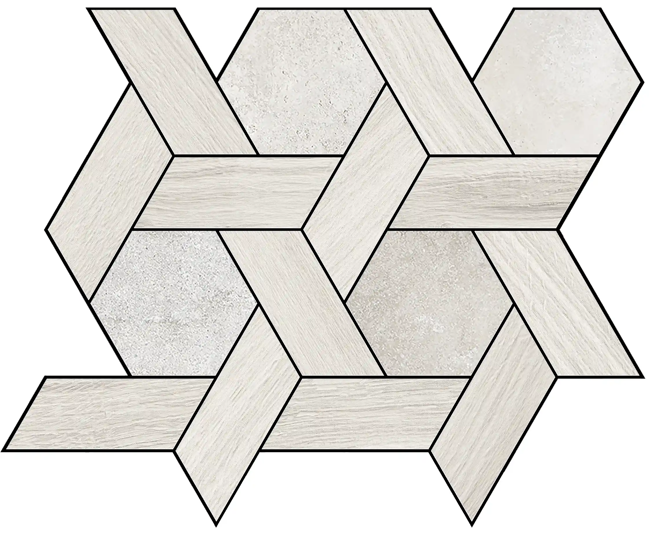 Il Cerreto decoro Champagne White 30x26cm